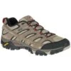 MERRELL Men's Moab 2 Waterproof Low Hiking Shoes, Wide, Bark Brown
