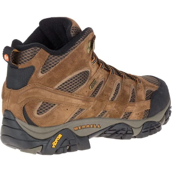 MERRELL Men's Moab 2 Mid Waterproof Hiking Boots, Earth - Image 5