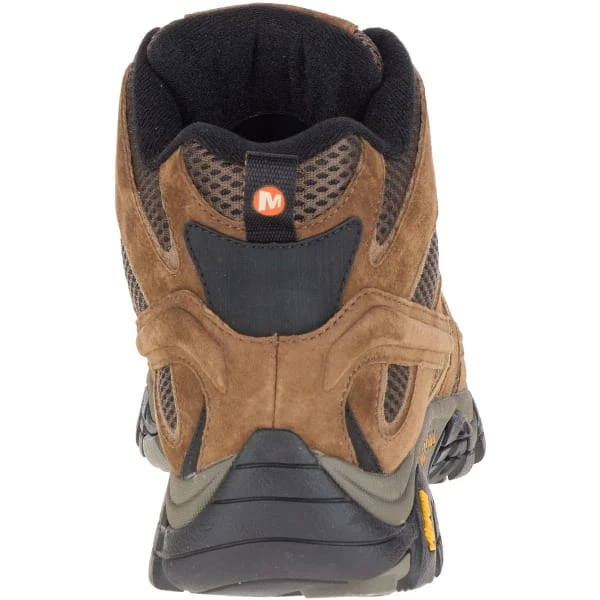 MERRELL Men's Moab 2 Mid Waterproof Hiking Boots, Earth - Image 6