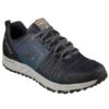 SKECHERS Men's Escape Plan Trail Shoes, Navy/Orange