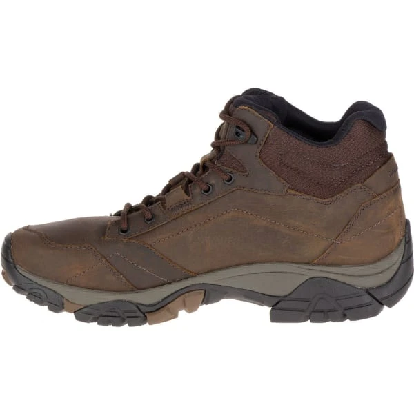 MERRELL Men's Moab Adventure Mid Waterproof Hiking Boots, Dark Earth - Image 2