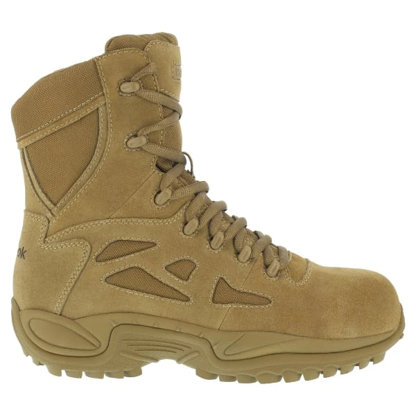 REEBOK WORK Women's Rapid Response Composite Toe Work Boots, Coyote, Wide - Image 5