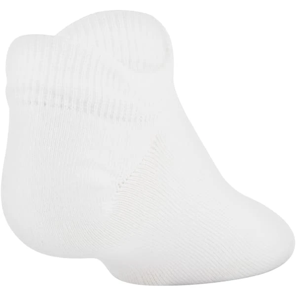 UNDER ARMOUR Girls' Essential No Show Socks, 6-Pack - Image 3