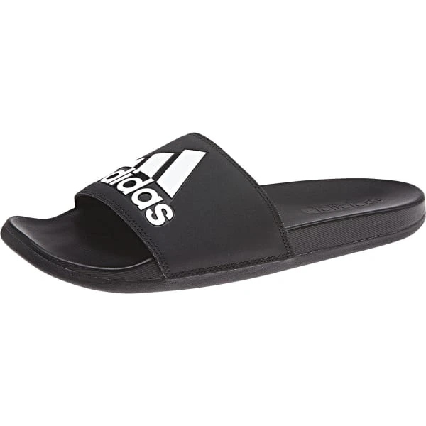 ADIDAS Men's Adilette Cloudfoam Plus Logo Slides - Image 3