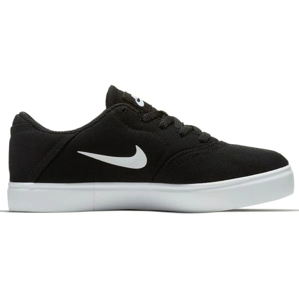 NIKE Preschool Boys' SB Check Canvas Skateboarding Shoes - Image 3