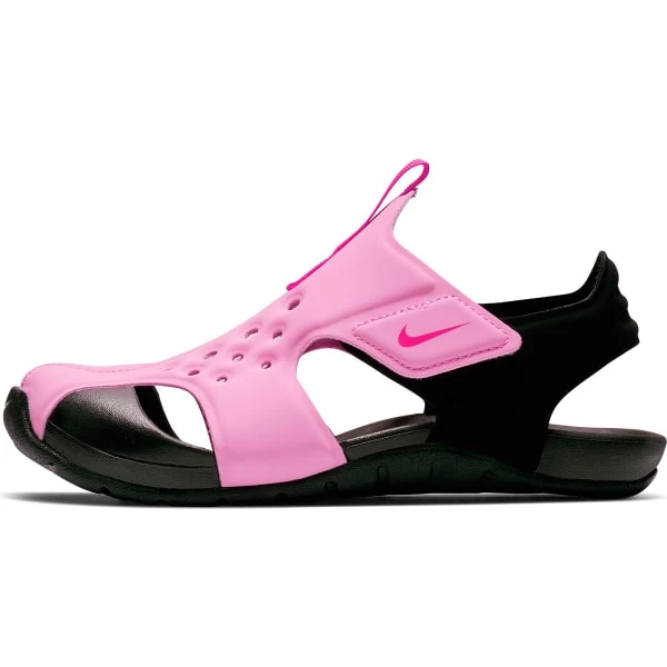 NIKE Girls' Sunray Protect 2 Hook-and-Loop Sandals - Image 2