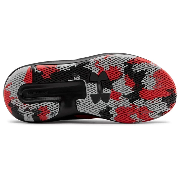 UNDER ARMOUR Boys' UA Lockdown 5 Basketball Shoes - Image 5