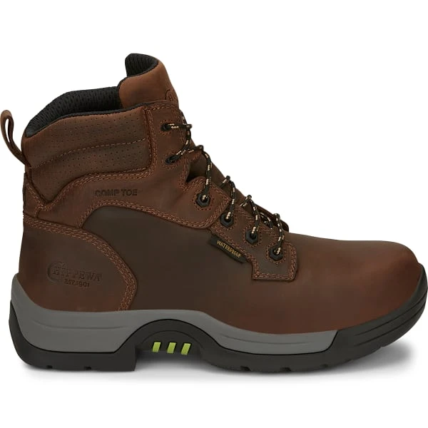 CHIPPEWA Men's 6” Fabricator Waterproof Comp Toe Work Boot - Image 2