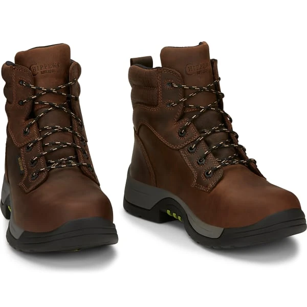 CHIPPEWA Men's Fabricator Cop Toe Work Boots, EE Width - Image 5