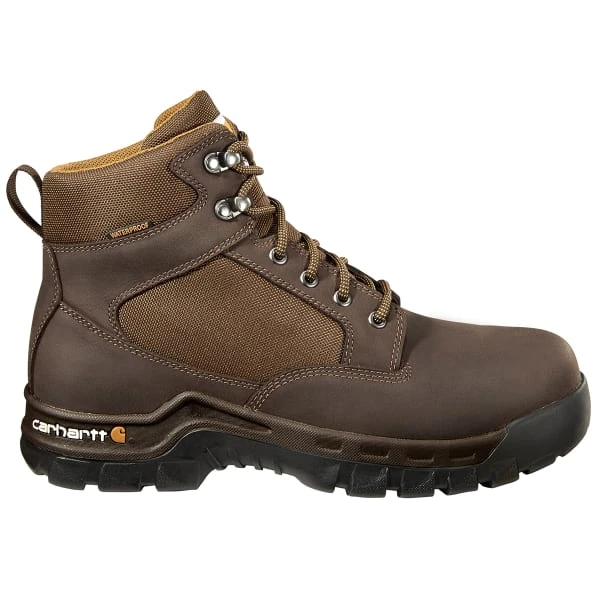CARHARTT Men's 6" Waterproof Steel Toe Work Boots - Image 2