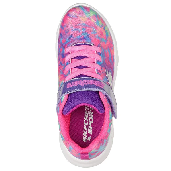 SKECHERS Girls' Dynamic Dash - Vivid Paint Sneakers - Image 4