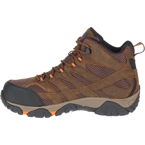 MERRELL Men's Moab Vertex Mid Waterproof Comp Toe Work Boots - Image 3