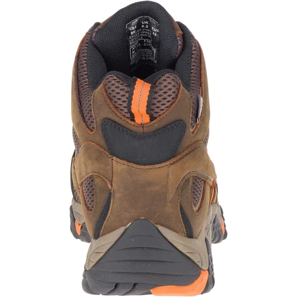 MERRELL Men's Moab Vertex Mid Waterproof Comp Toe Work Boots - Image 5