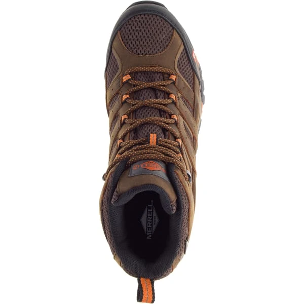 MERRELL Men's Moab Vertex Mid Waterproof Comp Toe Work Boots - Image 6