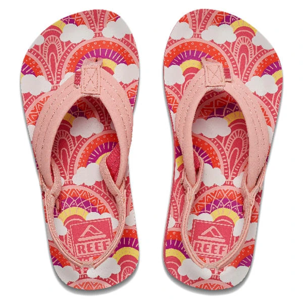 REEF Infant Kids' Rainbows & Clouds Sandals - Image 3
