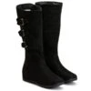 WANTED SHOES Women's Sadler 3-Buckle Tall Boots