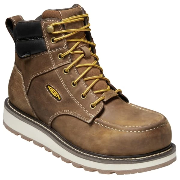 KEEN Men's Cincinnati 6" Waterproof Boots (Carbon-Fiber Toe)