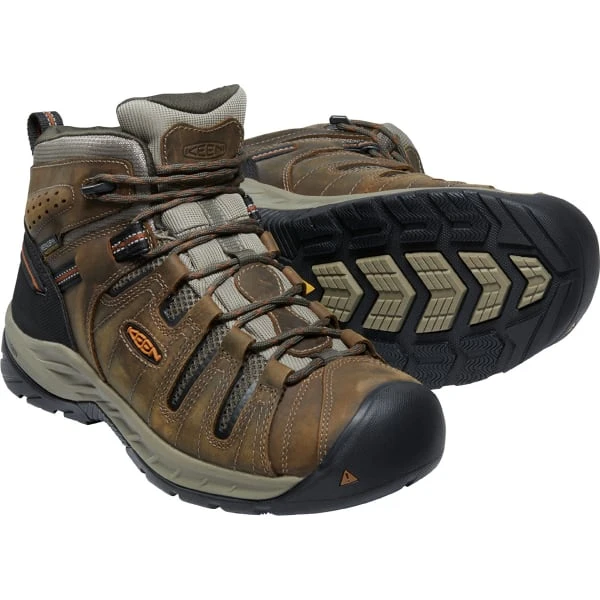 KEEN Men's Flint II Waterproof Mid Soft Toe Workboot - Image 4