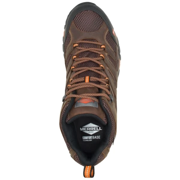 MERRELL Men's Moab Vertex Mid Waterproof Comp Toe Work Boot, Wide - Image 4