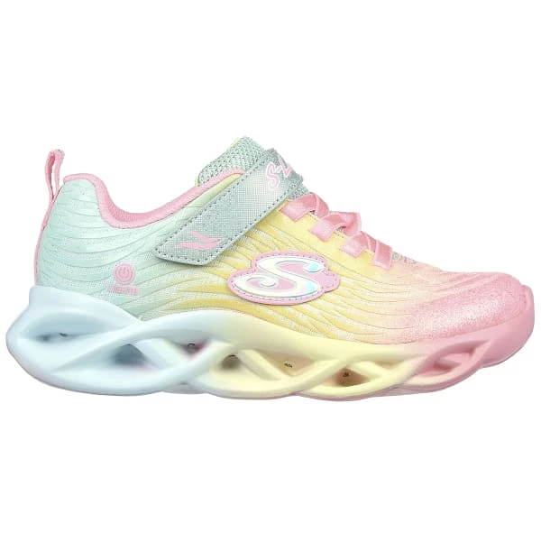SKECHERS Girls' S-Lights: Twisty Brights - Swirled Shoes - Image 2