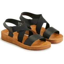 WANTED Women's Amara Stretch Crossband Sandals