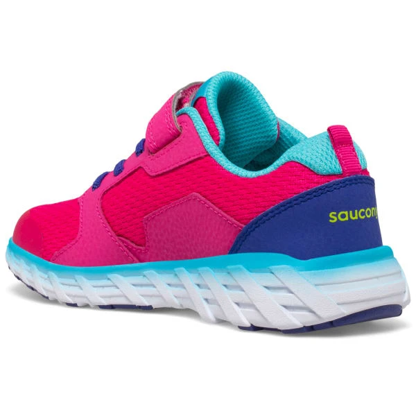 SAUCONY Girls' Wind 2.0 A/C Sneakers - Image 3