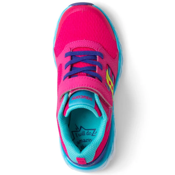 SAUCONY Girls' Wind 2.0 A/C Sneakers - Image 4
